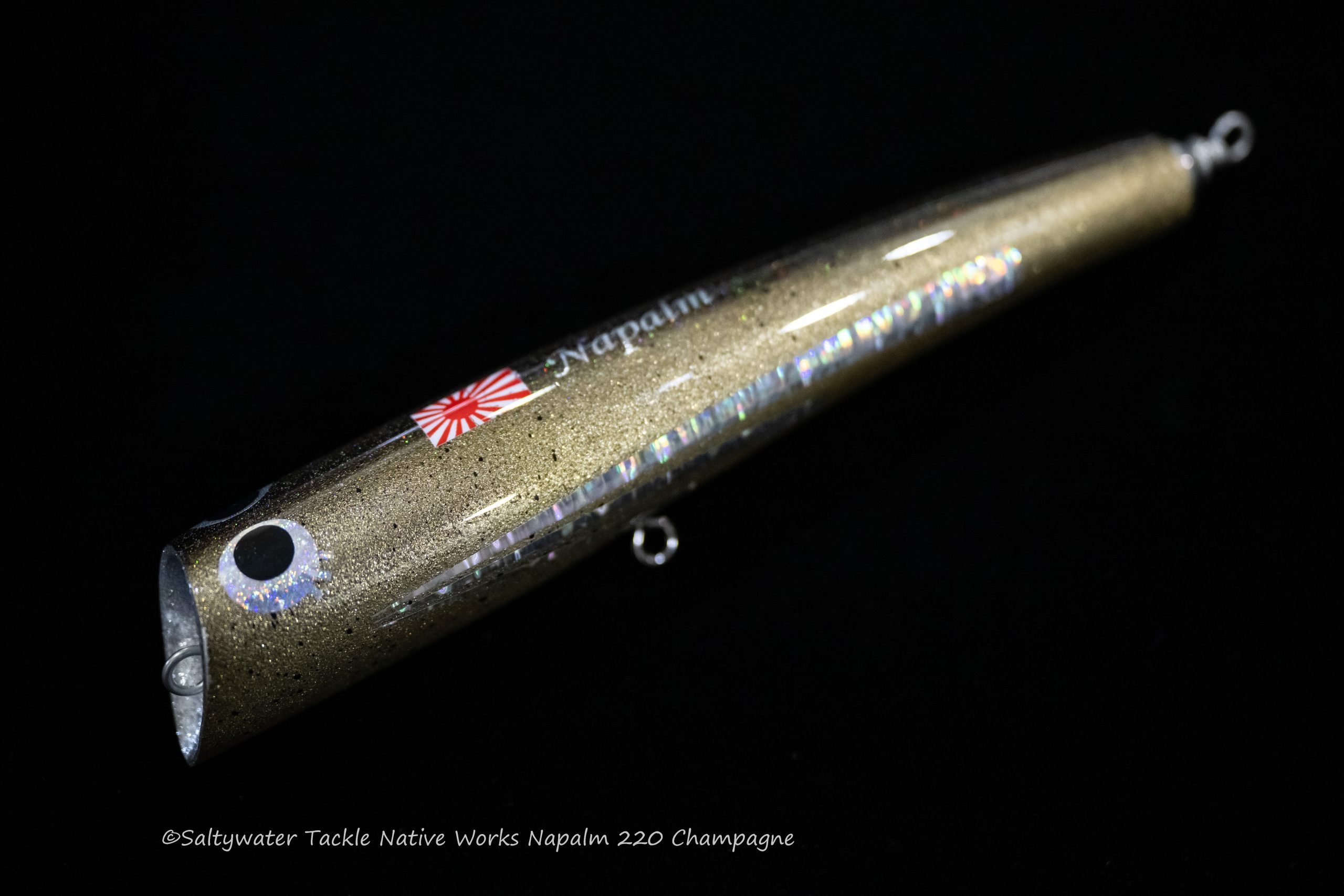 Native Works Napalm 220 Diving Popper - Saltywater Tackle Inc.