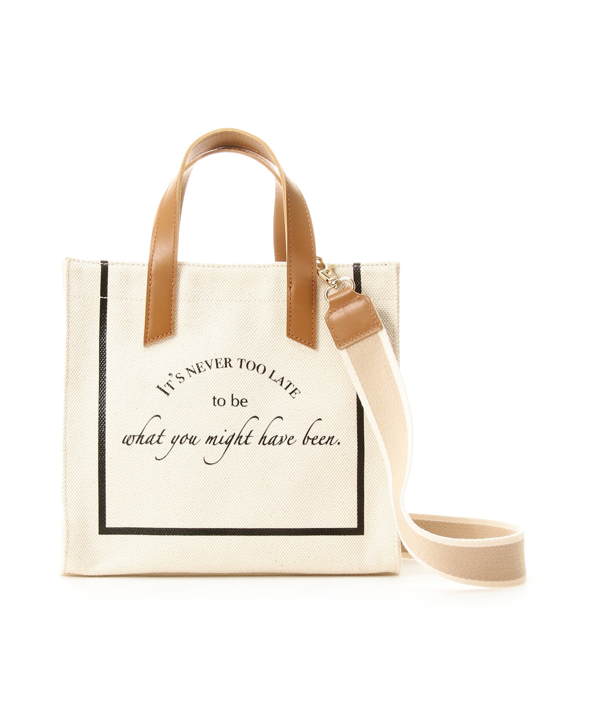 メッセージキャンバスバッグ(FREE オフホワイト): Samantha Thavasa