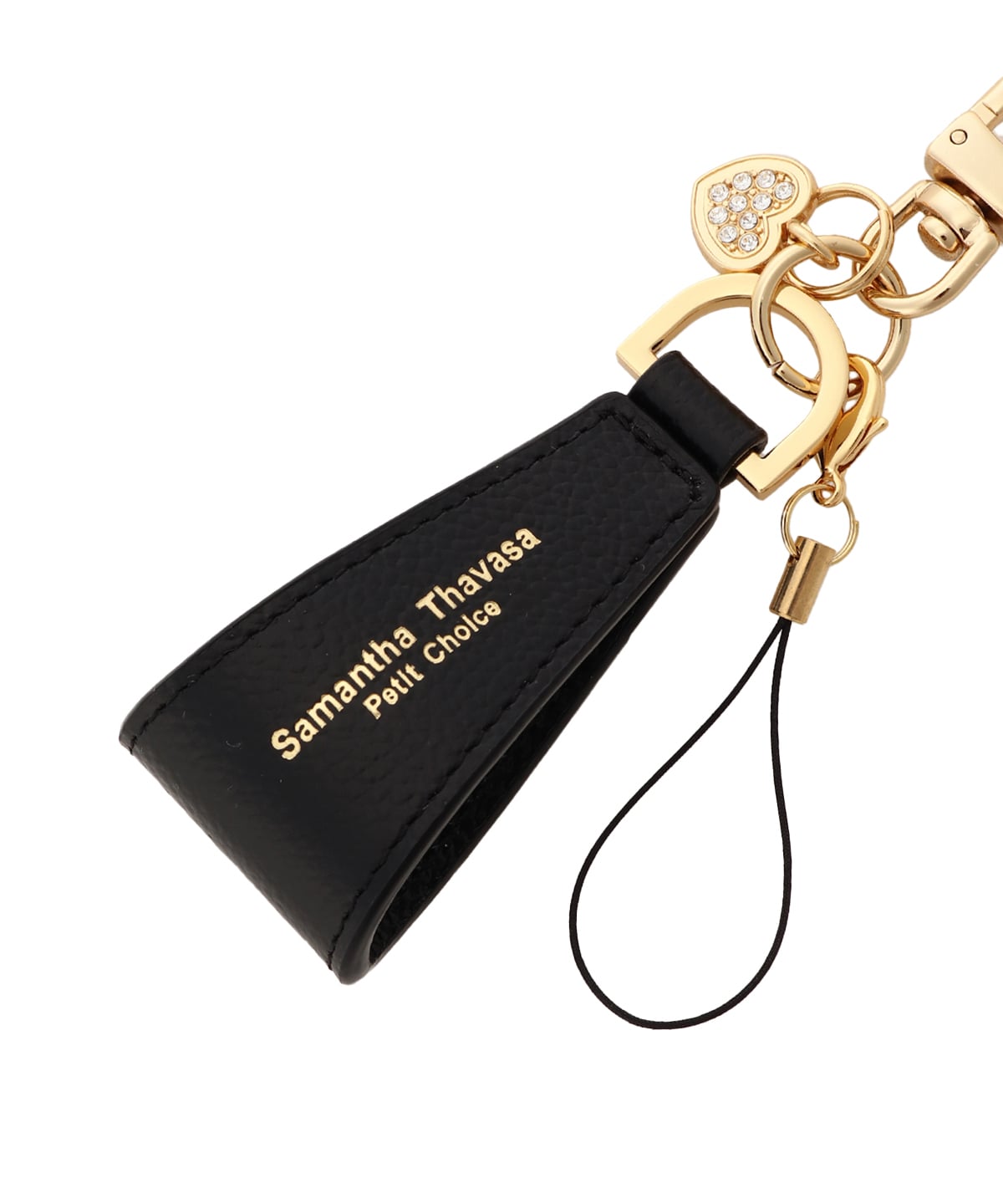 レザーキーチャーム(FREE ブラック): Samantha Thavasa Petit Choice