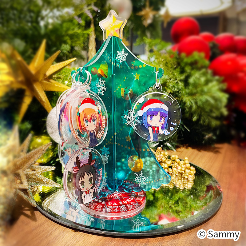 ツインエンジェル アクリルクリスマスツリー