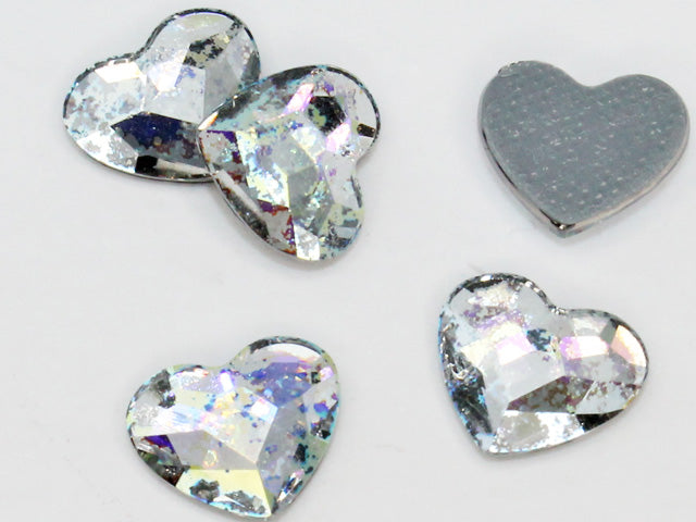 スワロフスキー ハート型 Hotfix クリスタルパウダーローズ-#2808 4