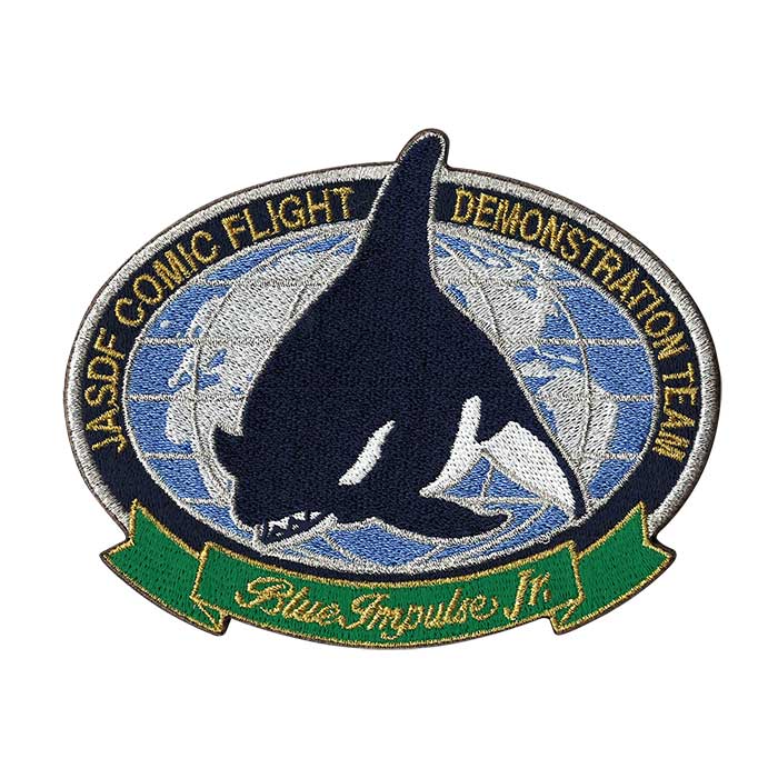 自衛隊グッズ ブルーインパルスjr（ジュニア）エンブレムパッチ 片面