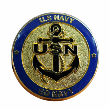 自衛隊グッズ 米軍 海軍 US NAVY 丸ピンバッジ SANKICHI OFFICIAL