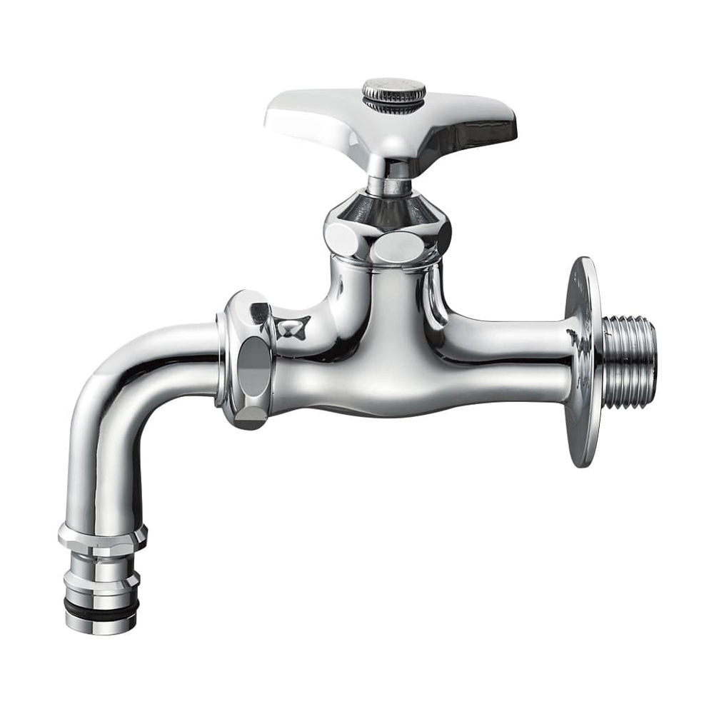 散水用ホーム水栓（固定コマ仕様） | 商品のご案内 | SANEI｜デザイン