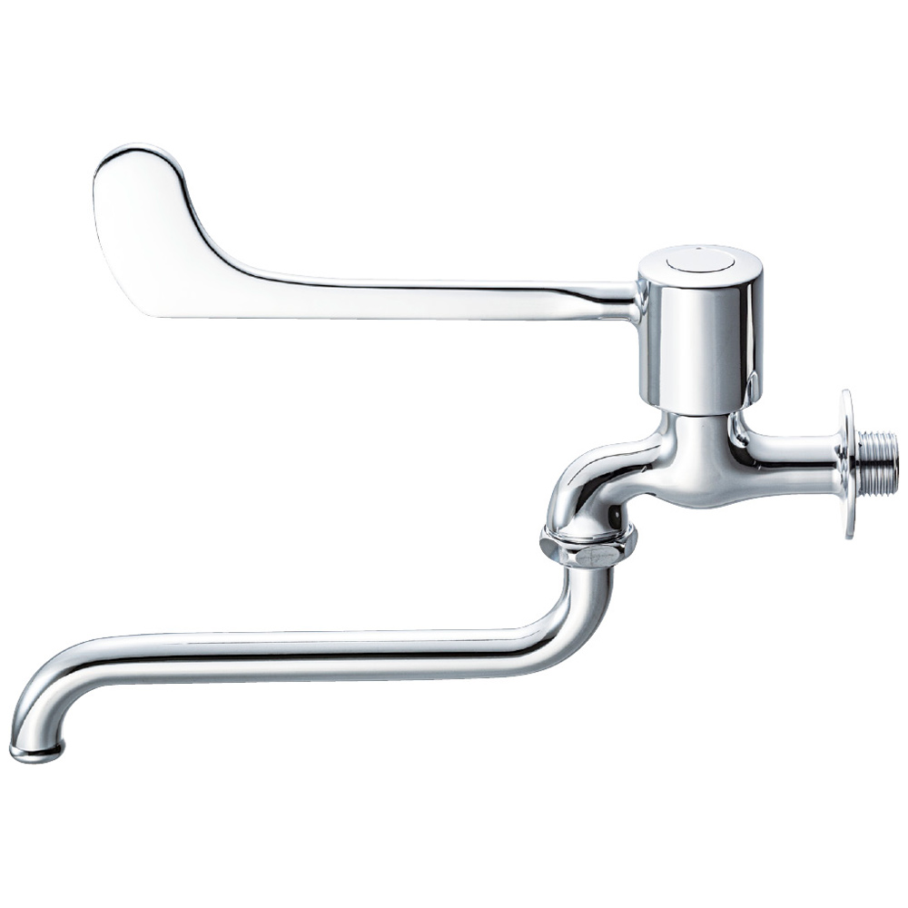 レバー自在水栓（吊コマ仕様）［共用形］ | 商品のご案内 | SANEI