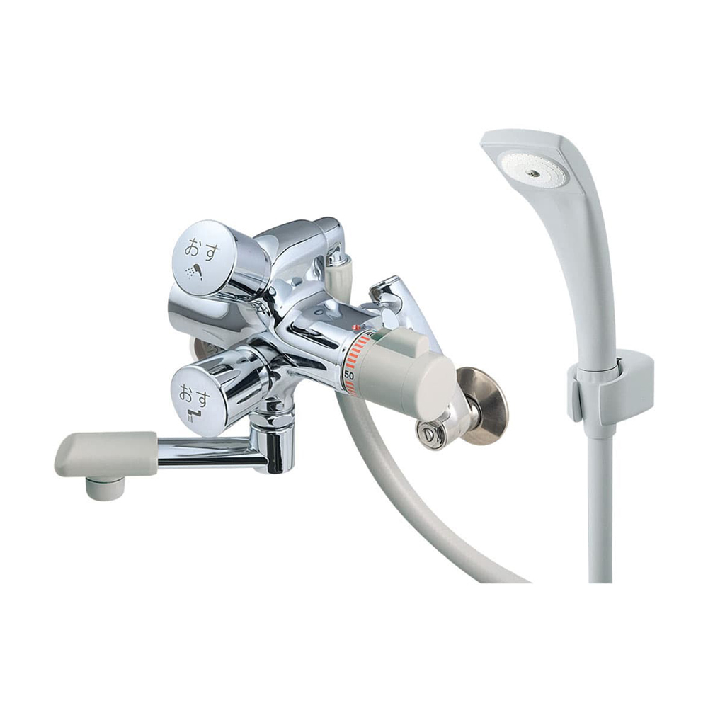 サーモシャワー混合栓（自閉式） | 商品のご案内 | SANEI｜デザイン性