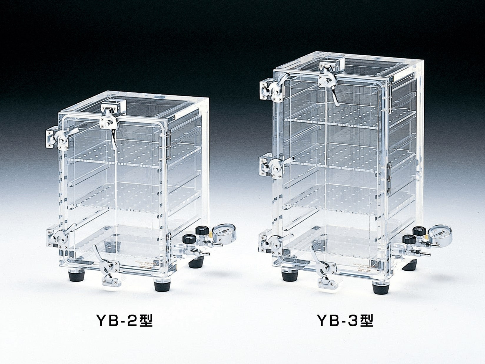 アクリル真空デシケーター YB型 | 株式会社サンプラテック PLA.com