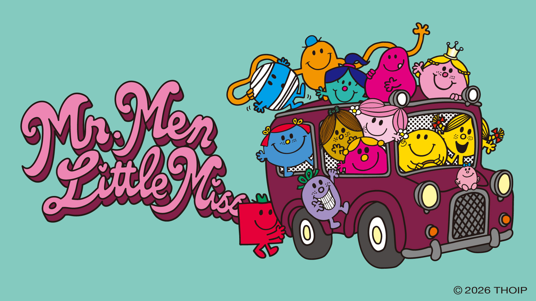 MR. MEN LITTLE MISS バスデザインシリーズ｜サンリオ