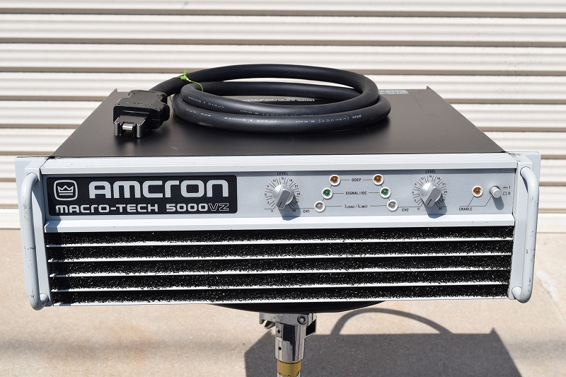 AMCRON MACRO-TECH5002VZ ｜中古 PAパワーアンプ 山陽電子商会 第弐