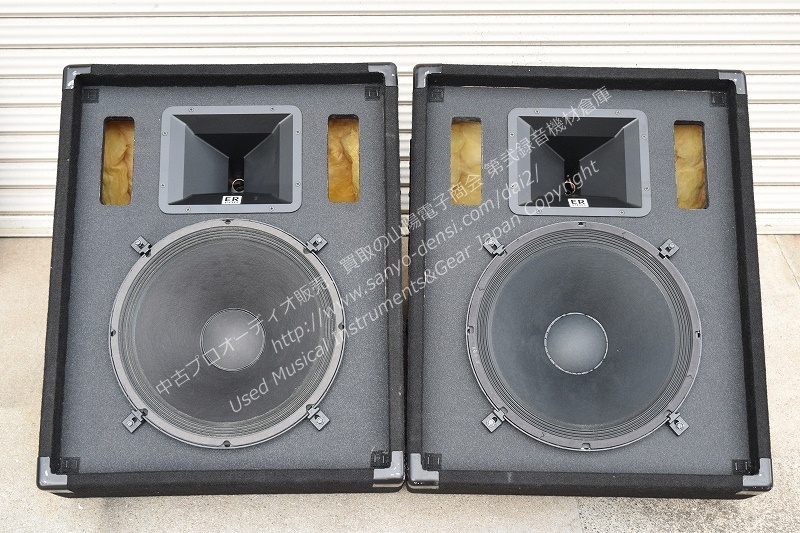 中古音響機材】 E/V FM1502ER フロアモニタースピーカー 程度良好 2本