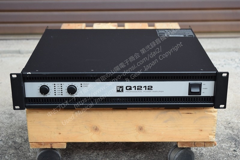 ELECTRO-VOICE Q1212 PAパワーアンプ｜中古 山陽電子商会 第弐録音機材倉庫