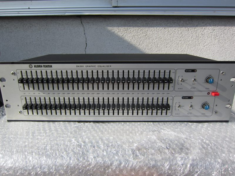 中古音響機材 KLARK-TEKNIK DN360 グラフィックイコライザー