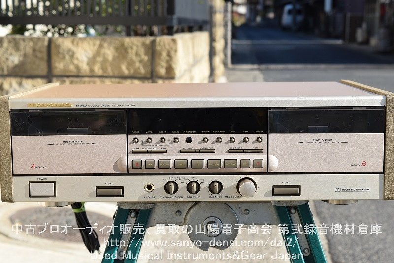 中古音響機材 MARANTZ マランツ SD515F 】Wオートリバースカセット