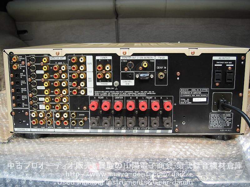 中古 AVアンプ】 SONY TA-V777ES 販売価格￥42.000