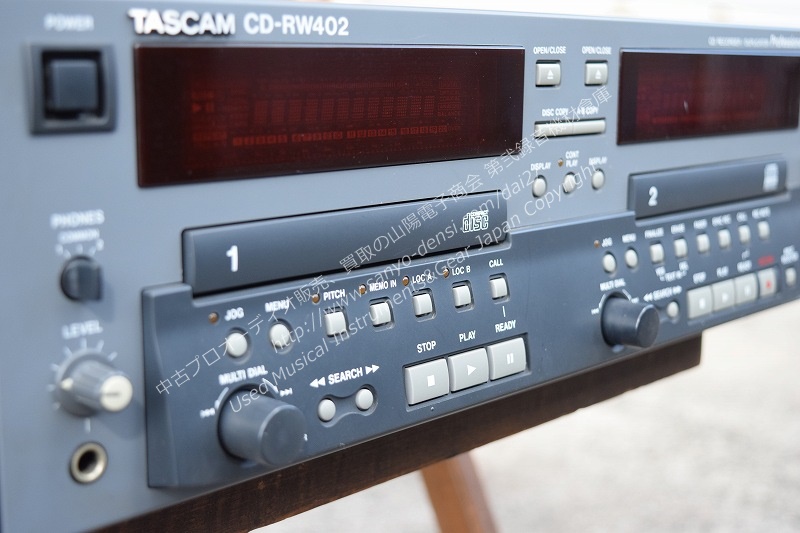 TASCAM CD-RW402 CDレコーダー/デュプリケーター｜中古 山陽電子商会