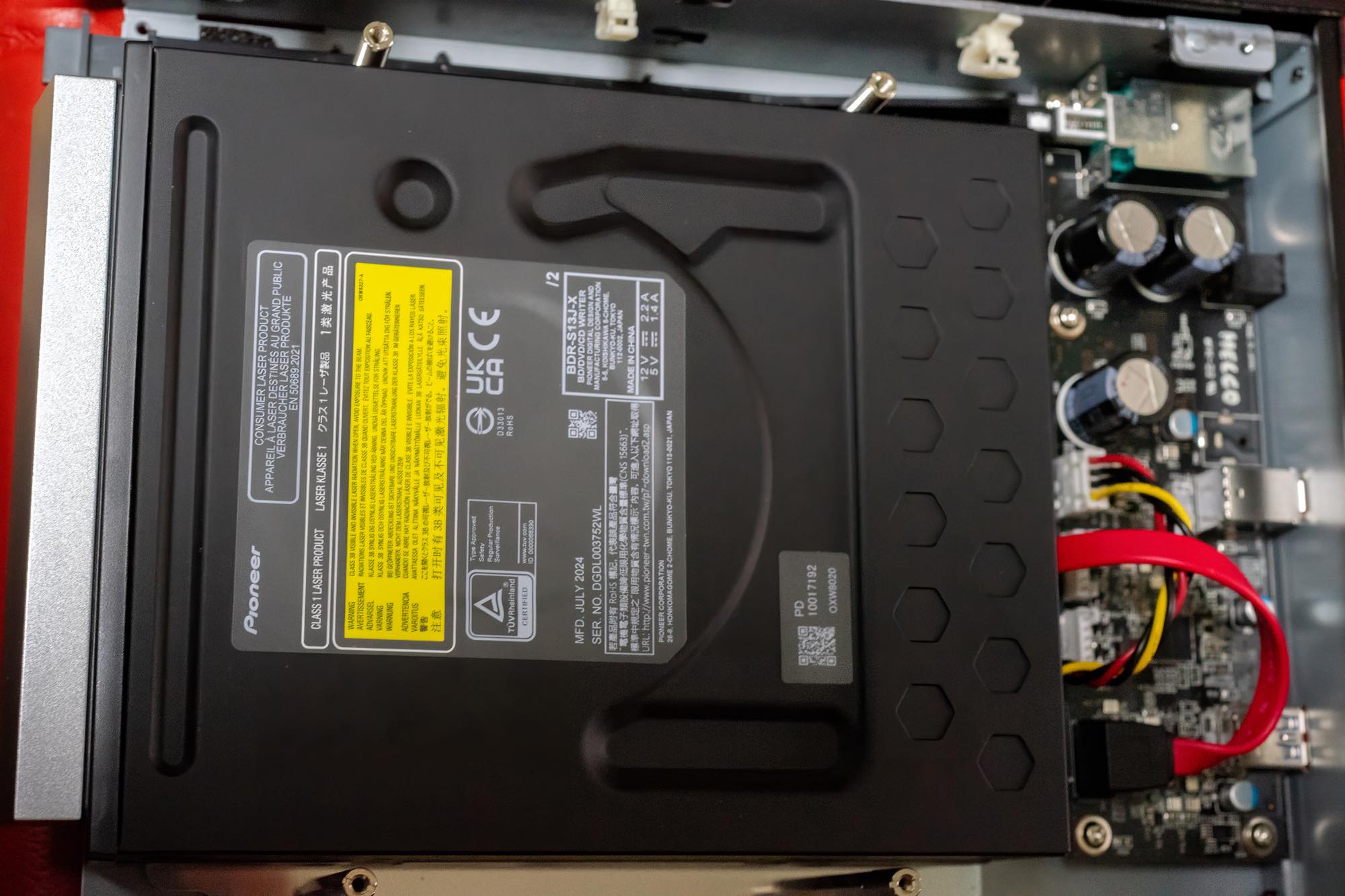 Pioneer BDR-S13J-Xに再度換装 | MacBSの日常生活的日記