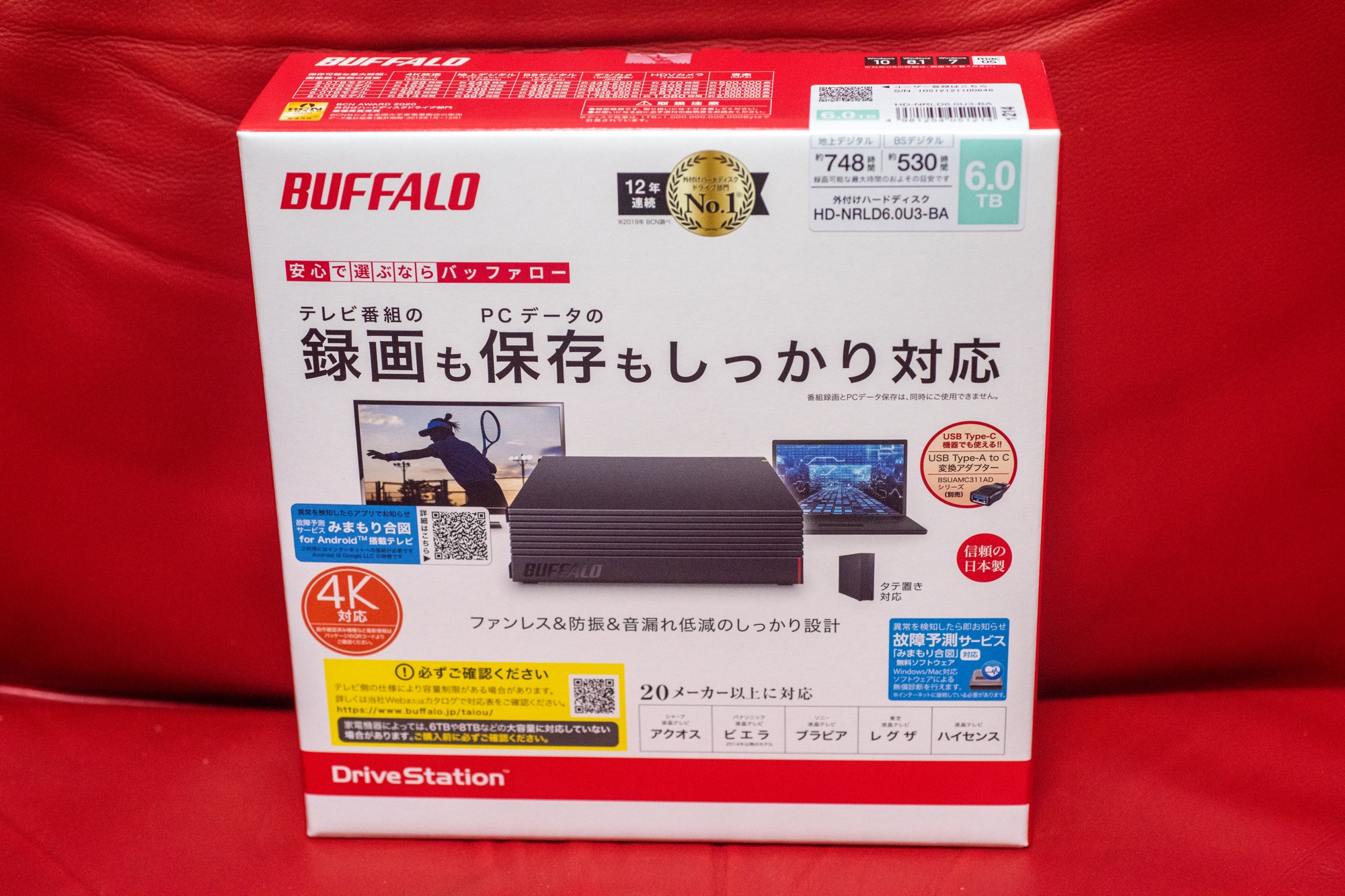 BUFFALO HD-NRLD6.0U3-BA | MacBSの日常生活的日記