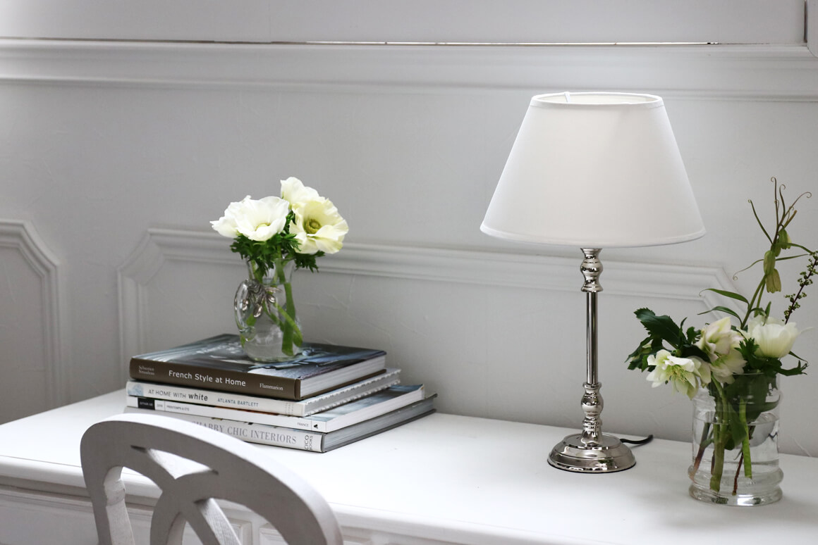 QUAINT&QUALITYシェードホワイト25cm サラグレース