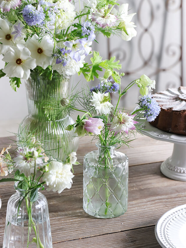 ヴィンテージボトル風ガラスベースMatilda J サラグレース