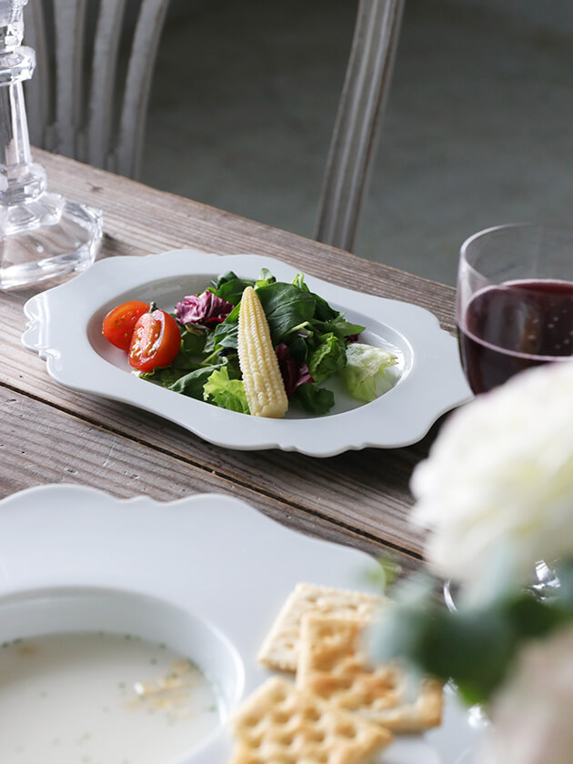 ライヒェンバッハ フリルデザートプレート REICHENBACH ～サラグレース～