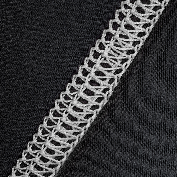 SBD ニースリーブ Mサイズ ブラック/ホワイト momentum ニースリーブ