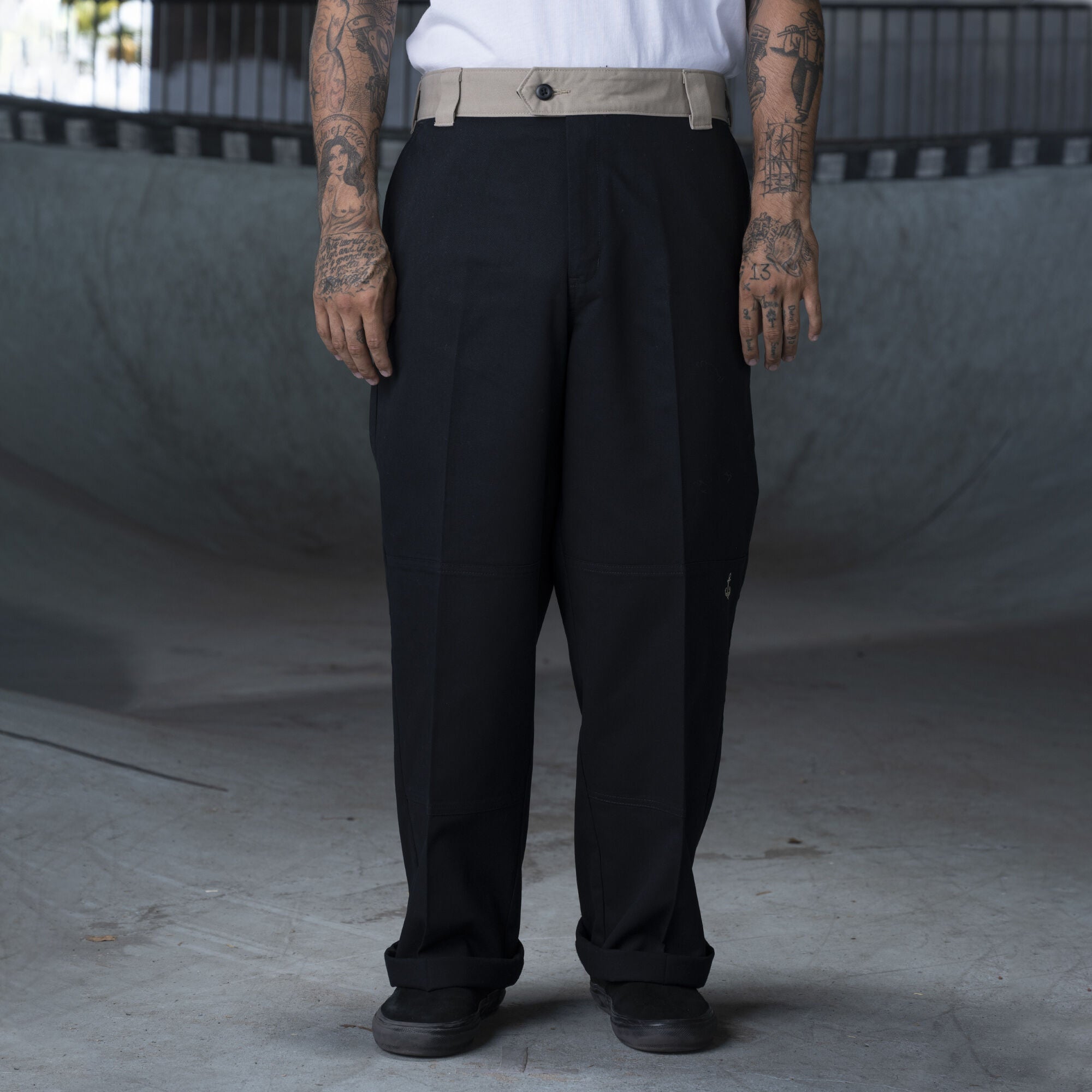 Dickies Ronnie Sandoval Double Knee Pants - Black- Skates USA