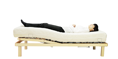 ウッドスプリングベッド・XPoint/R4（電動リクライニング）