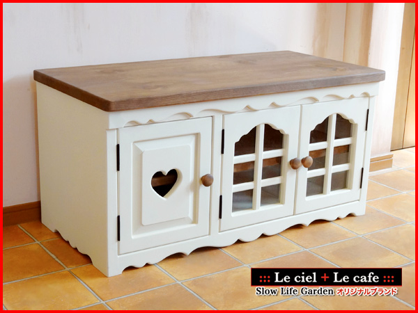 フレンチカントリー家具＆カントリー調ナチュラル家具「ワイドテレビ