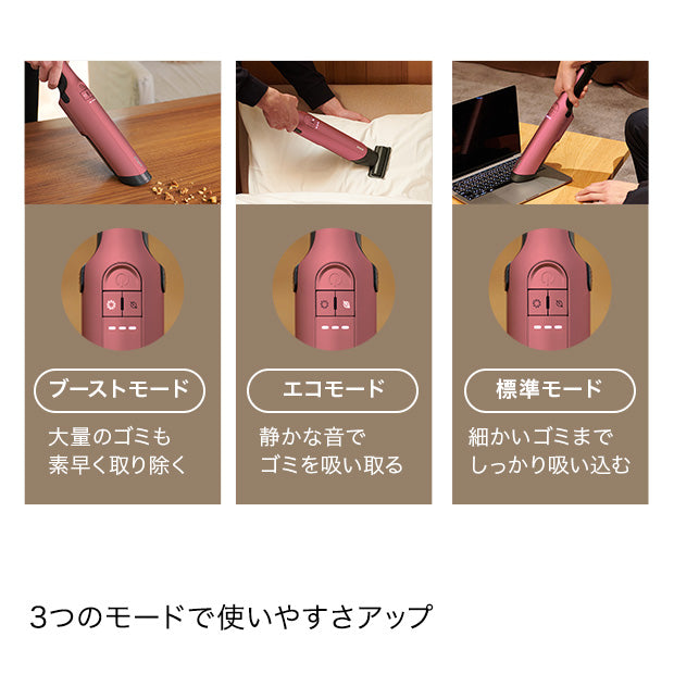 EVOPOWER EX 充電式ハンディクリーナー WV400J|WV400JRR|ハンディ