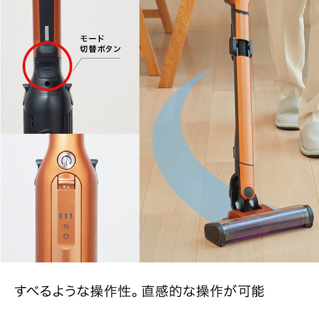 EVOPOWER SYSTEM ADV コードレススティッククリーナー CS651J