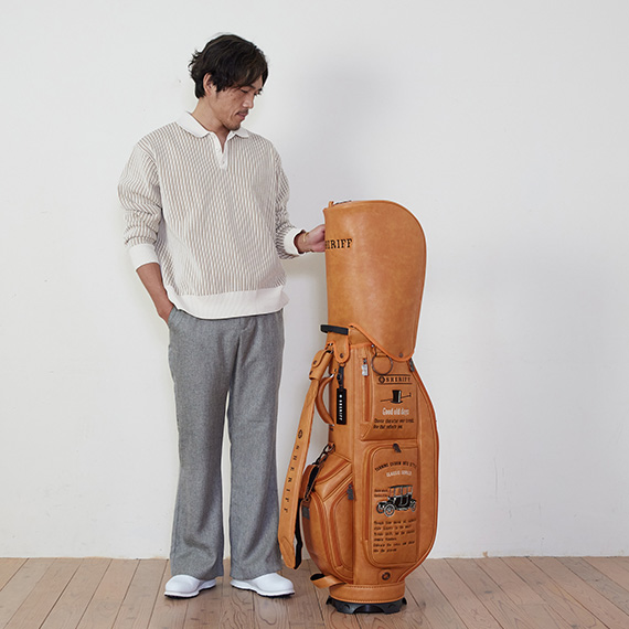 SFC-019CB.オレンジ（合成皮革） – キャディバッグ・ゴルフバッグ