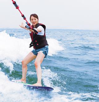 ROTARY PIER 88】琵琶湖の上を飛び跳ねろ！！ウェイクサーフィンで大