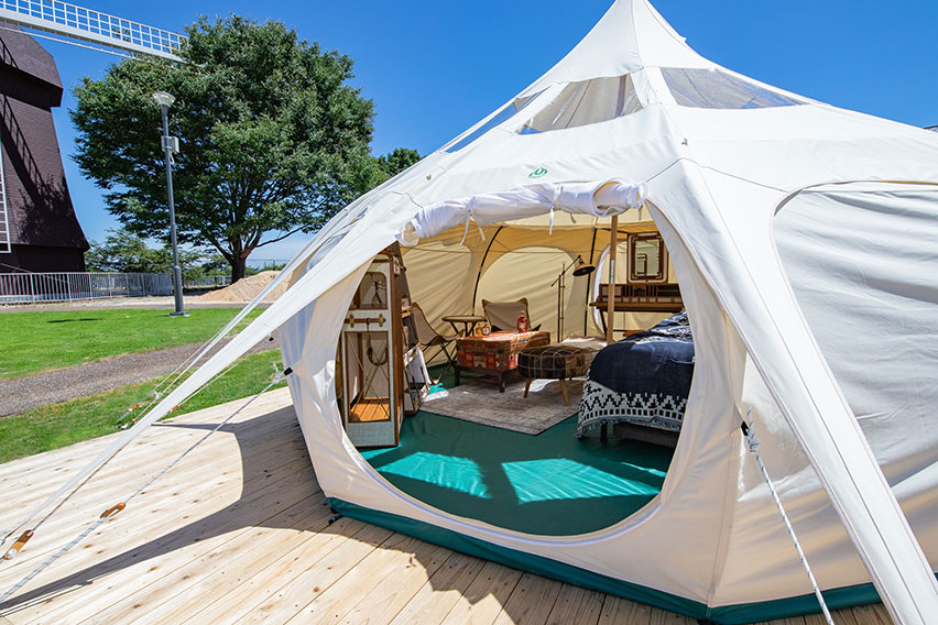 宿泊グランピングテント | STAGEX高島 -ステージクス高島- |【予約