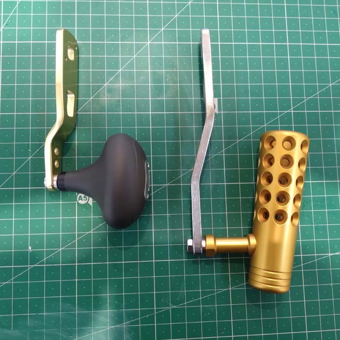 SPIミゾハンシマノ・タリカ用パワーハンドル 130mm - シマヤ釣具