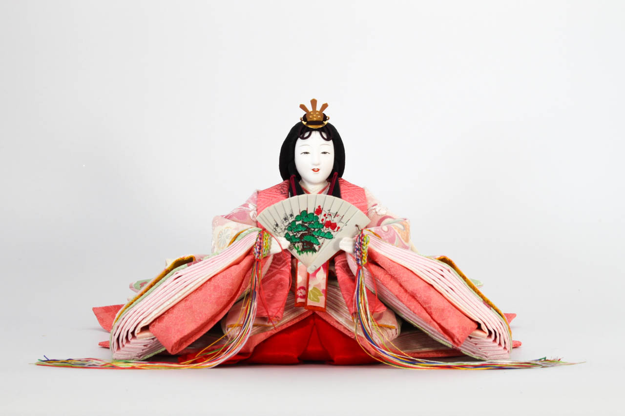 京十番 高倉雛 牡丹 オ－ガンジ－ | 人形の島田