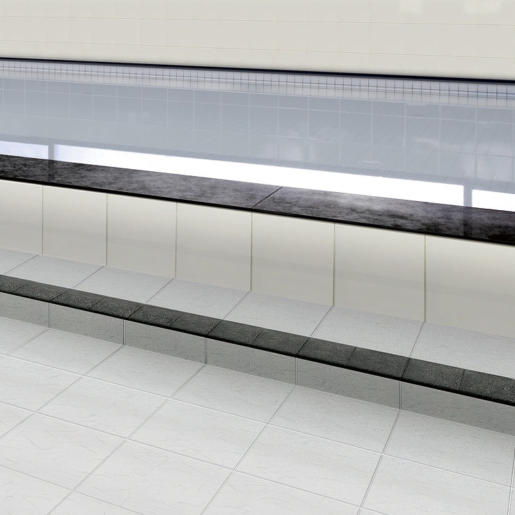 サーモタイル クォーツ 300mm・200mm角平(浴室床タイプ) – 新興窯業