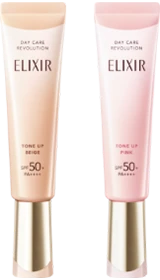 エリクシール デーケアレボリューション トーンアップ、美白
