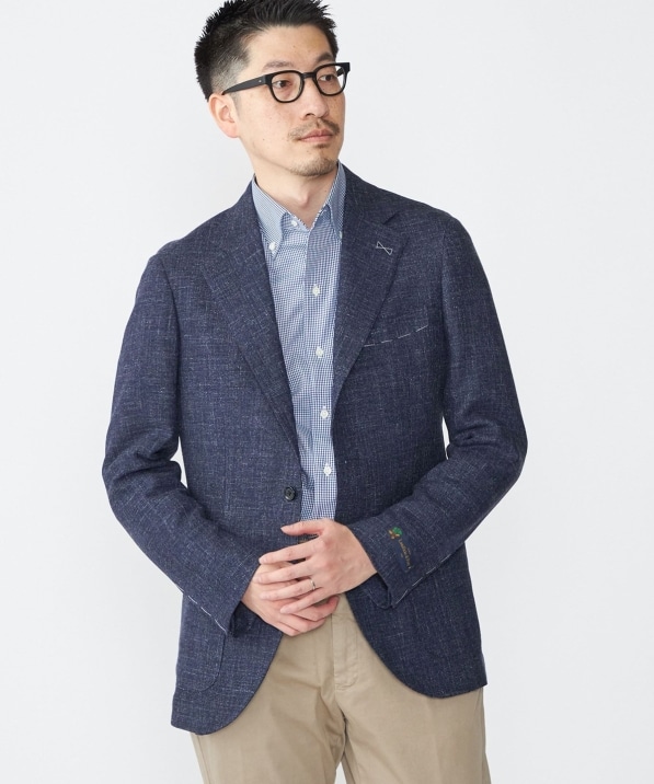 SHIPS: Di Pray メランジ ネイビー ジャケット｜ SHIPS 公式サイト