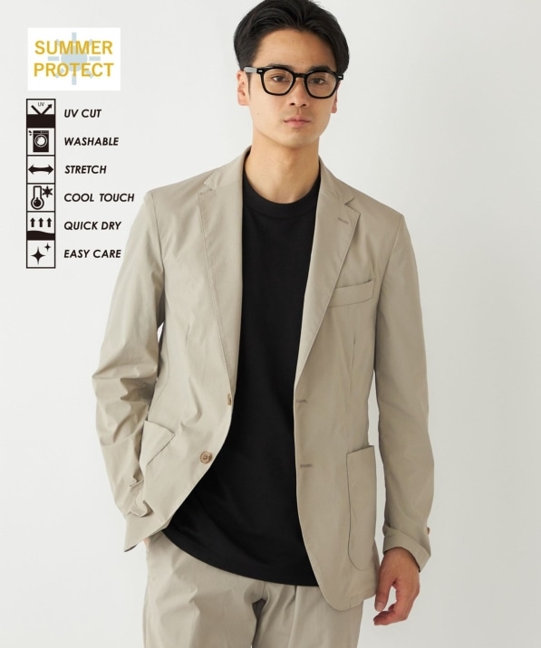 SHIPS Colors:〈UVカット・接触冷感・速乾・洗濯機可能〉サマー