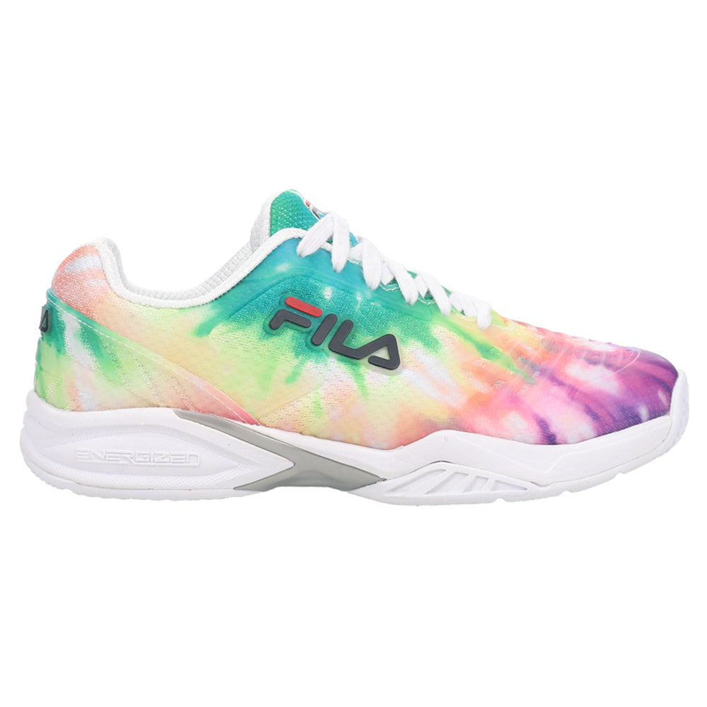 Shop Multi Womens Fila Axilus 2 Tie Dye Energized Tennis Shoes