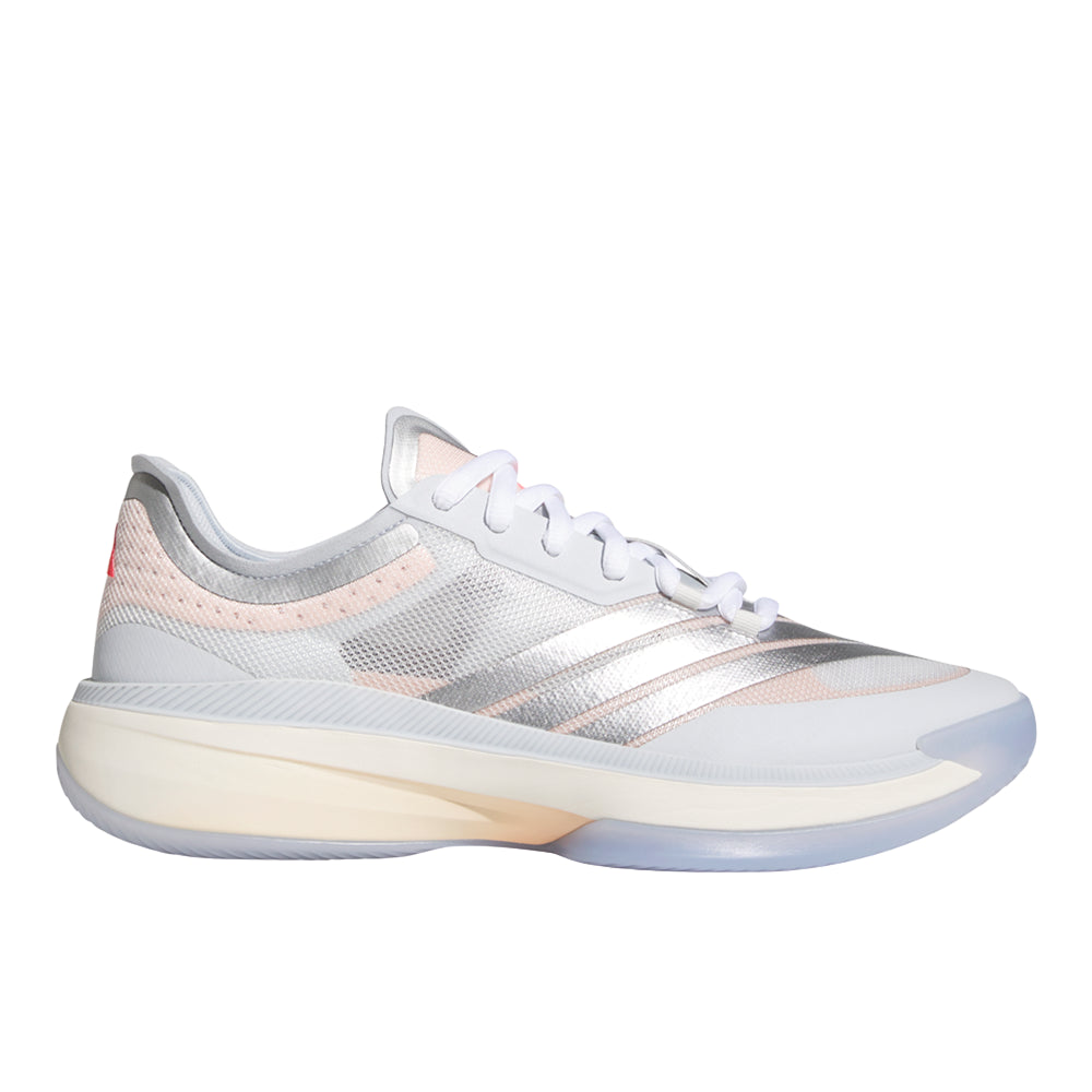 Shop Silver, White Mens Adizero Select 3.0 Basketball Shoes