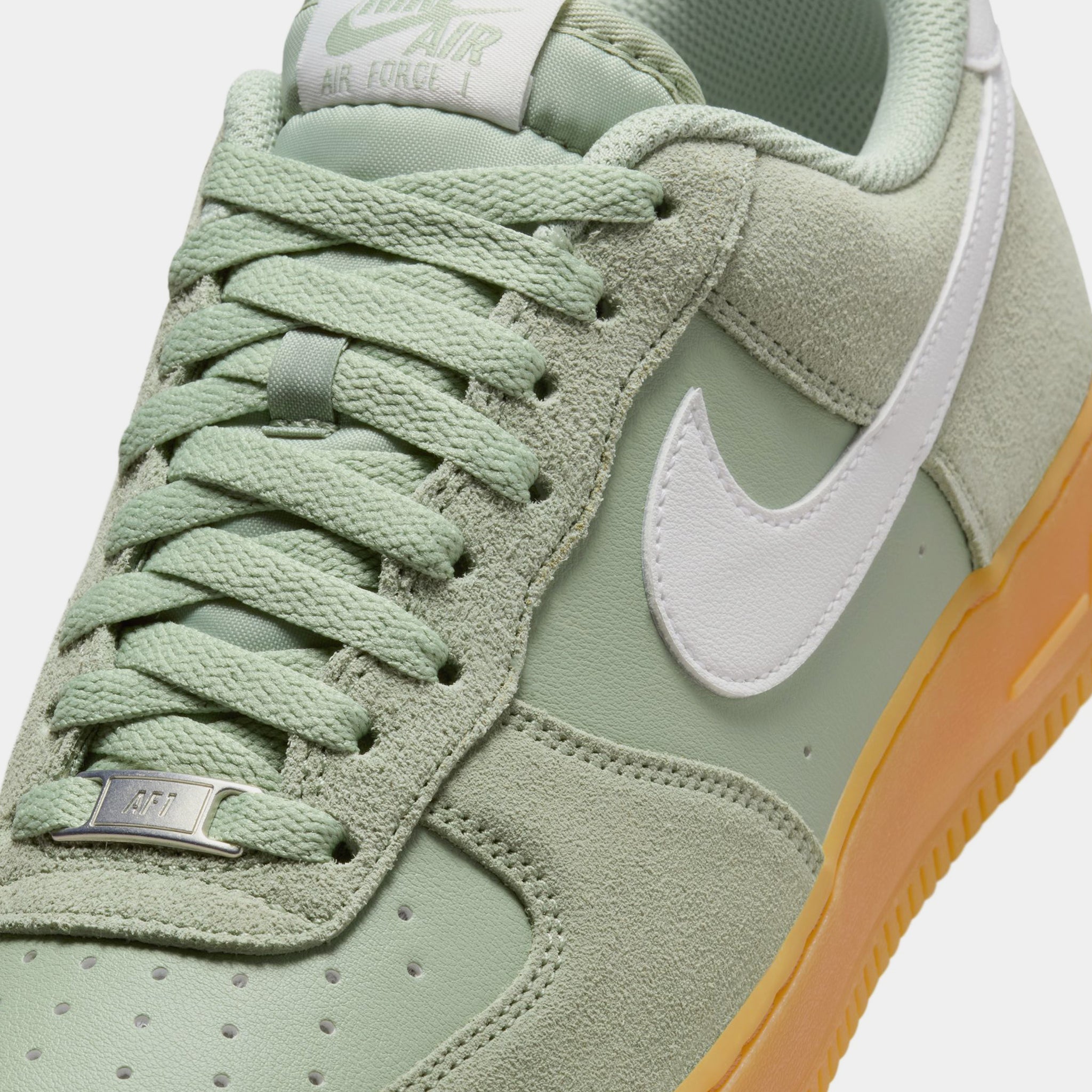 Nike Air Force 1 '07 LV8 Mens Lifestyle Shoes Jade Horizon White