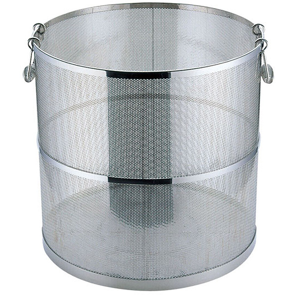 三宝産業 YUKIWA UK 18-8 ステンレス パンチ丸型スープ取ザル 36cm用