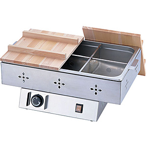 遠藤商事 TKG 電気おでん鍋 4ツ切 - 調理器具のSHOKUBI