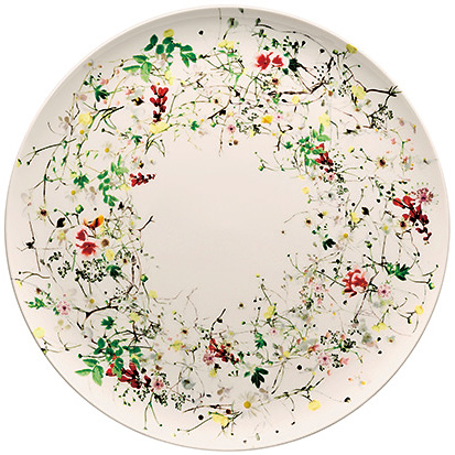 ローゼンタール フルール・ソヴァージュシリーズ サービスプレート