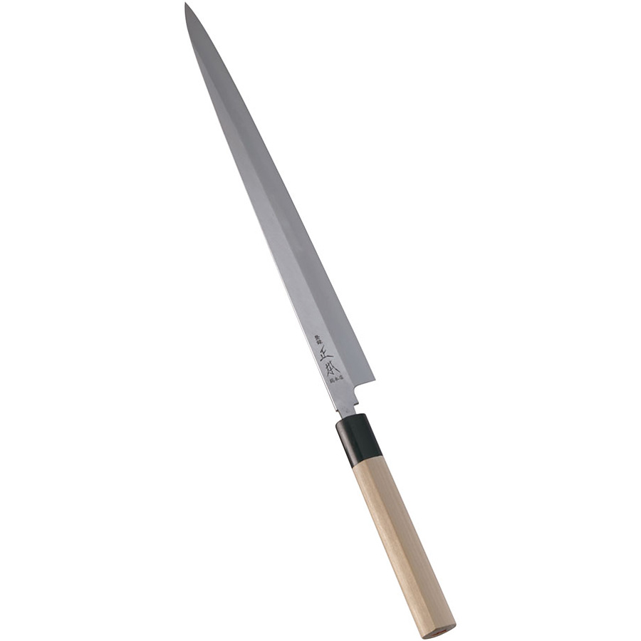 正本総本店 正本 コバルト鋼 フグ引刺身 片刃 30cm - 調理器具のSHOKUBI