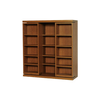 書棚・丸伸ブックマン】800冊収納可スライド本棚・SI-120T・静岡受取OK