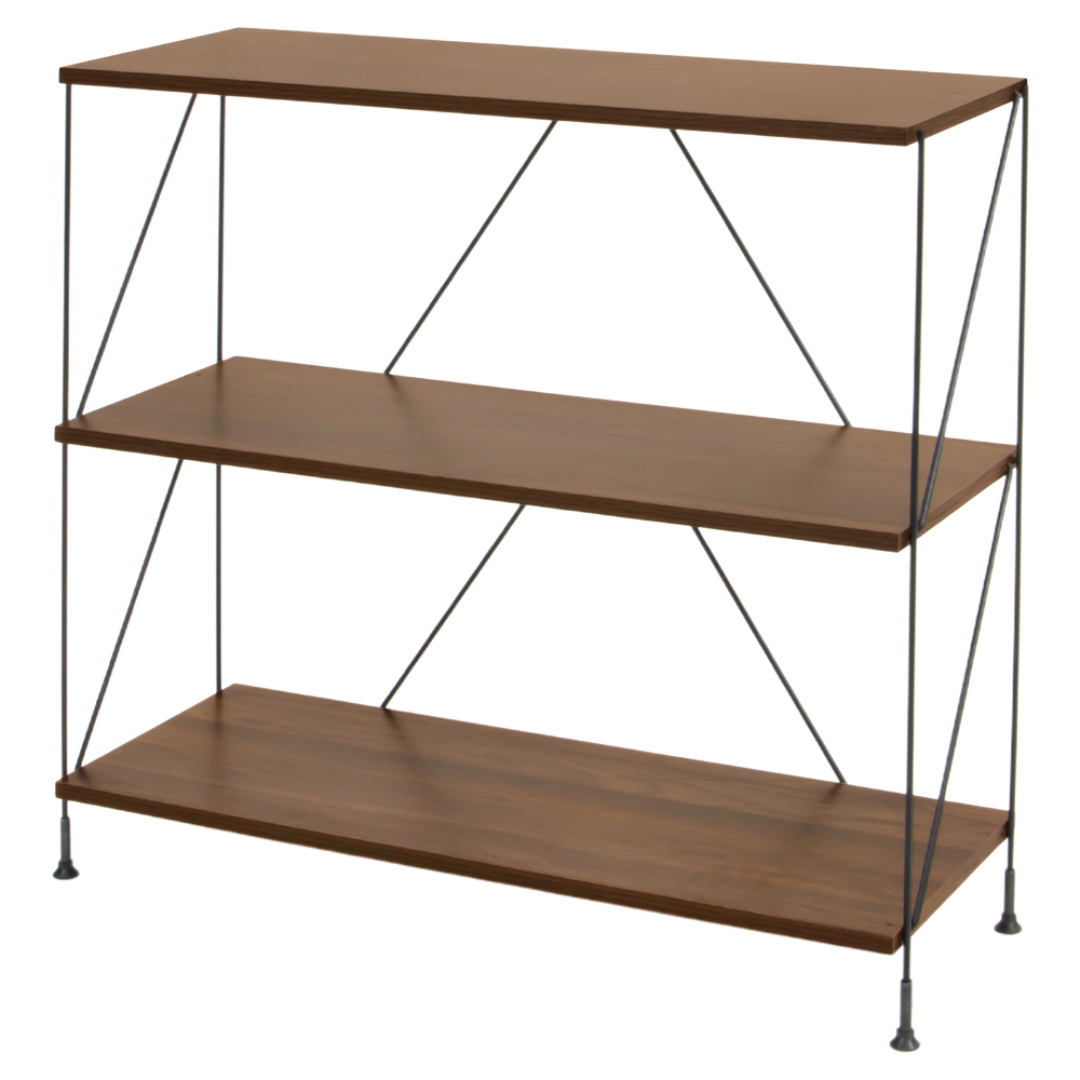 ワイヤーラック3段W80: インテリア・家具・収納