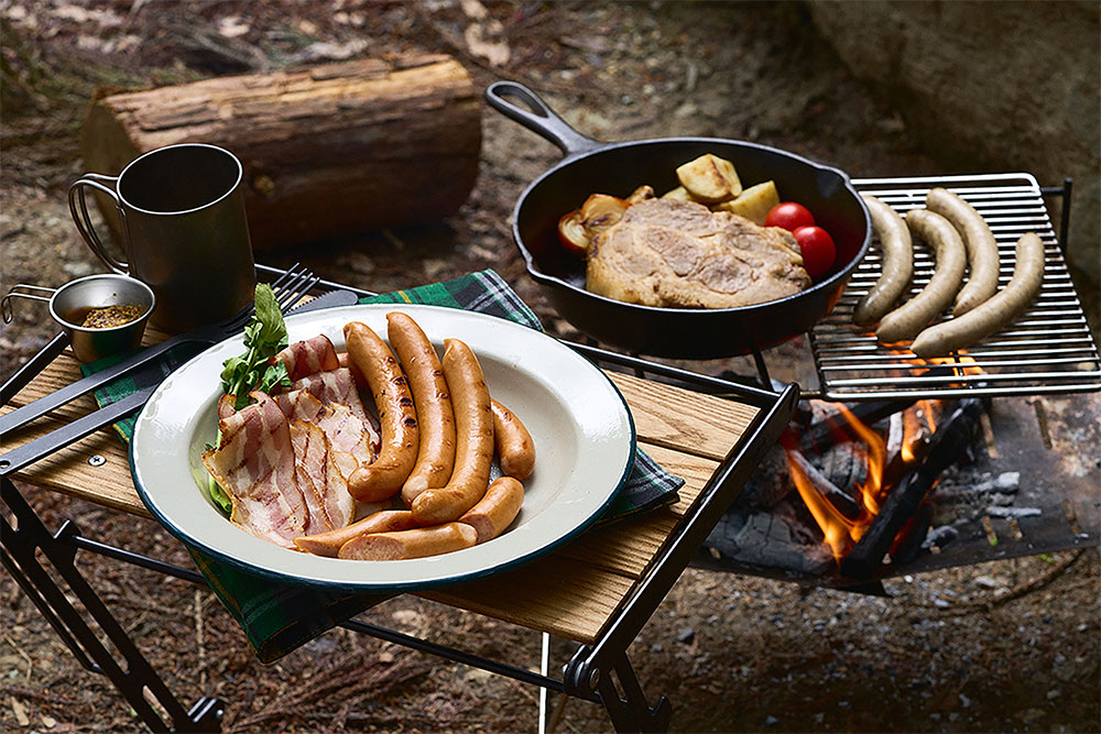 キャンプBBQ特集】絶品！キャンプ飯セット ハム・ソーセージ通販