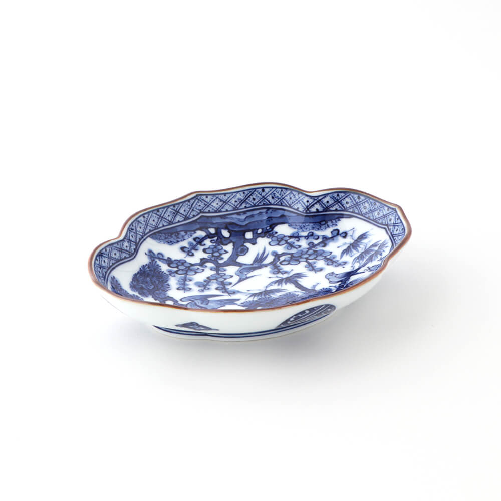 祥瑞手松竹梅 銘々皿 ｜ 有田焼の源右衛門窯公式オンラインショップ